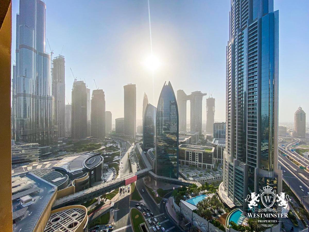 Westminster Dubai Mall Luaran gambar View of the Dubai skyline from the Westin