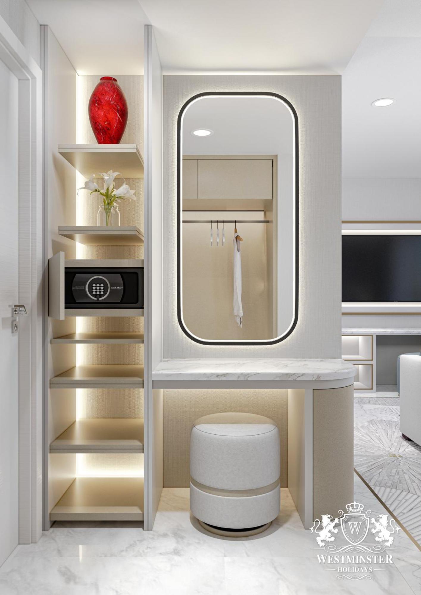 Westminster Dubai Mall Luaran gambar A safe in a hotel room