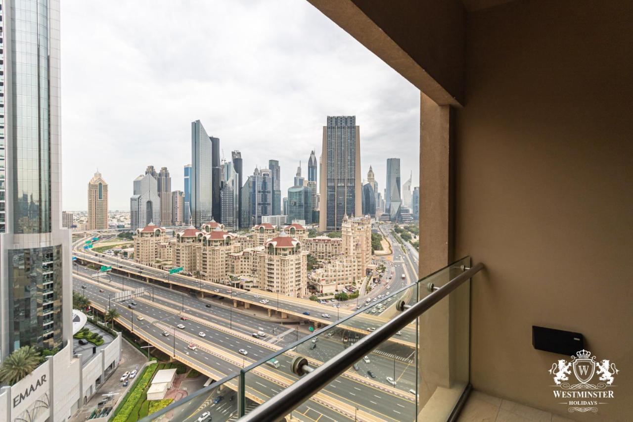 Westminster Dubai Mall Luaran gambar View from the balcony of a typical apartment